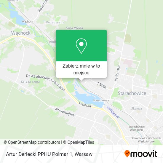 Mapa Artur Derlecki PPHU Polmar 1