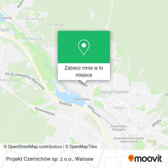 Mapa Projekt Czernichów sp. z o.o.