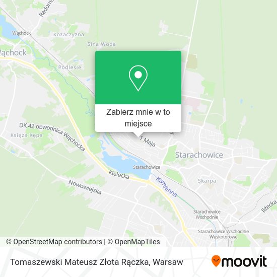 Mapa Tomaszewski Mateusz Złota Rączka