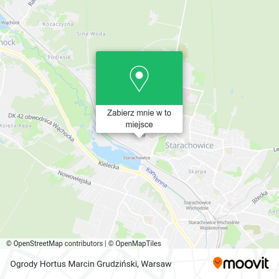 Mapa Ogrody Hortus Marcin Grudziński