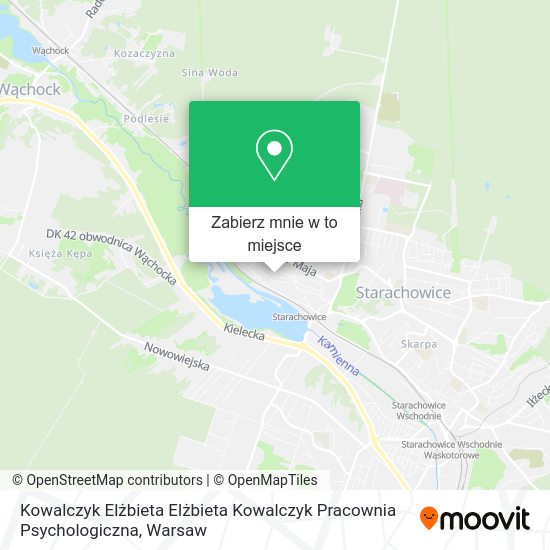 Mapa Kowalczyk Elżbieta Elżbieta Kowalczyk Pracownia Psychologiczna