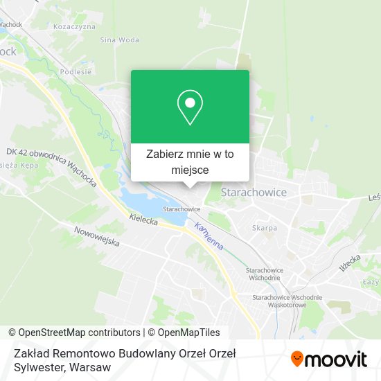 Mapa Zakład Remontowo Budowlany Orzeł Orzeł Sylwester