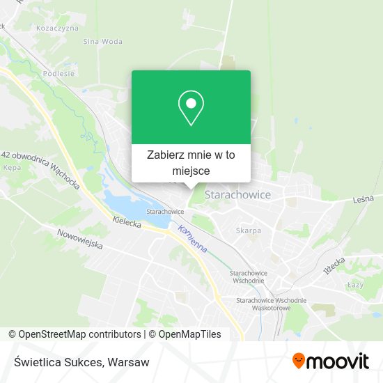 Mapa Świetlica Sukces