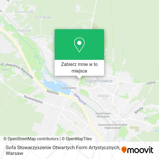 Mapa Sofa Stowarzyszenie Otwartych Form Artystycznych