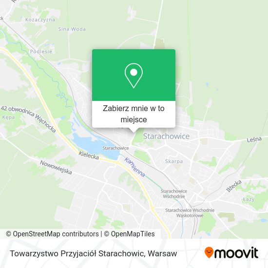 Mapa Towarzystwo Przyjaciół Starachowic