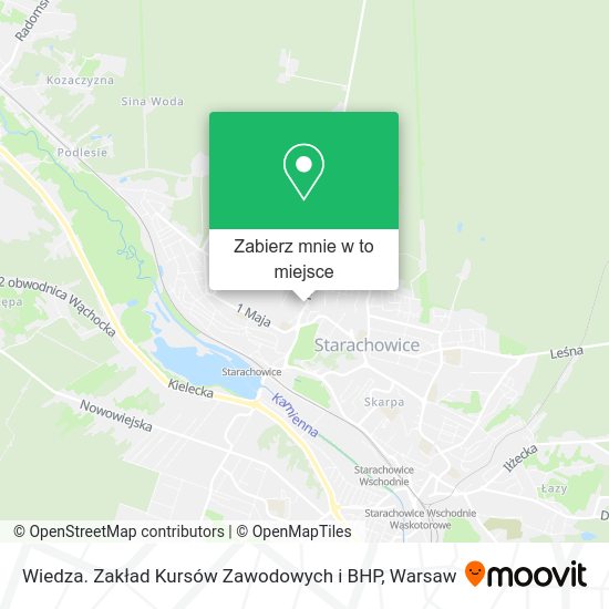 Mapa Wiedza. Zakład Kursów Zawodowych i BHP