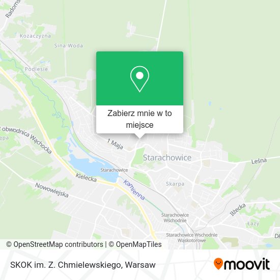 Mapa SKOK im. Z. Chmielewskiego