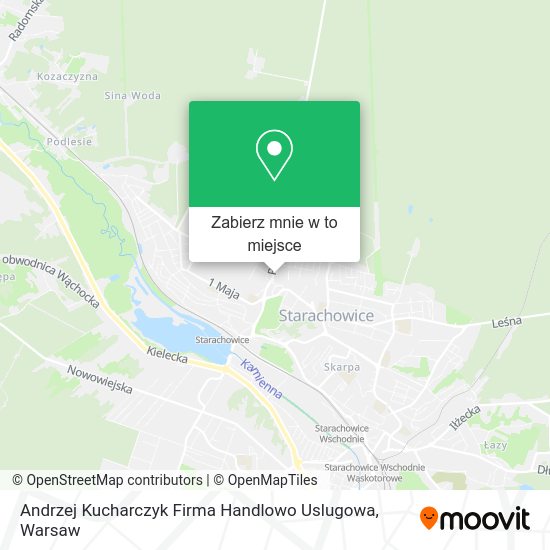 Mapa Andrzej Kucharczyk Firma Handlowo Uslugowa