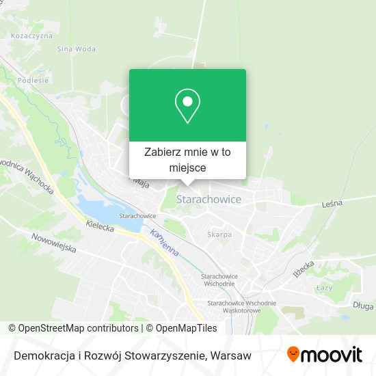 Mapa Demokracja i Rozwój Stowarzyszenie