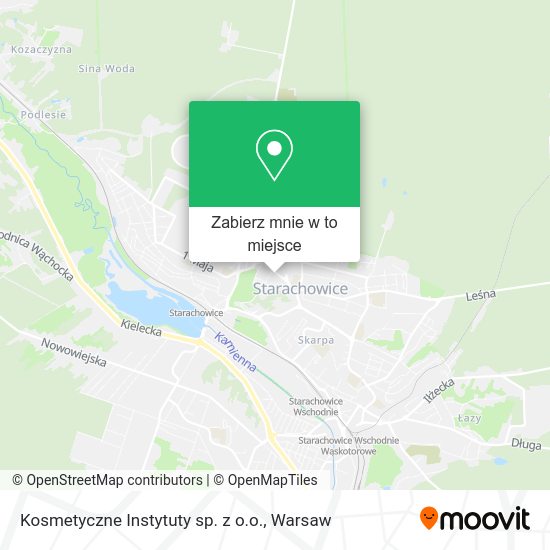 Mapa Kosmetyczne Instytuty sp. z o.o.