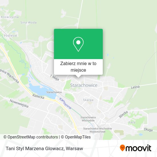 Mapa Tani Styl Marzena Glowacz