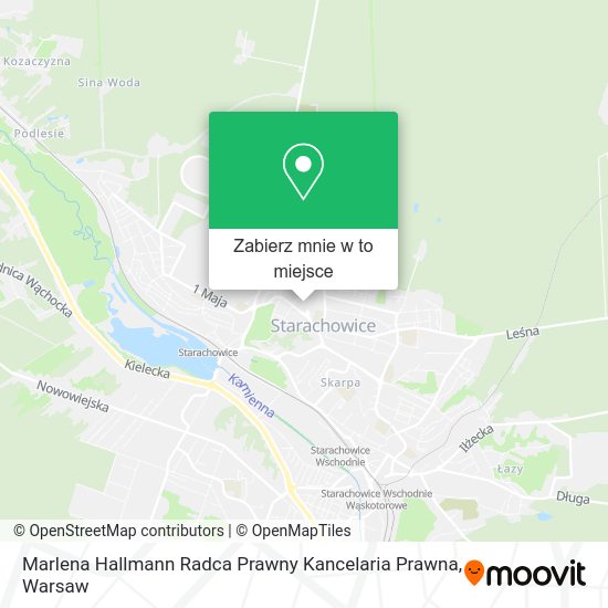 Mapa Marlena Hallmann Radca Prawny Kancelaria Prawna