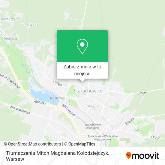 Mapa Tłumaczenia Mitch Magdalena Kołodziejczyk