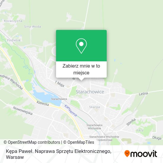 Mapa Kępa Paweł. Naprawa Sprzętu Elektronicznego