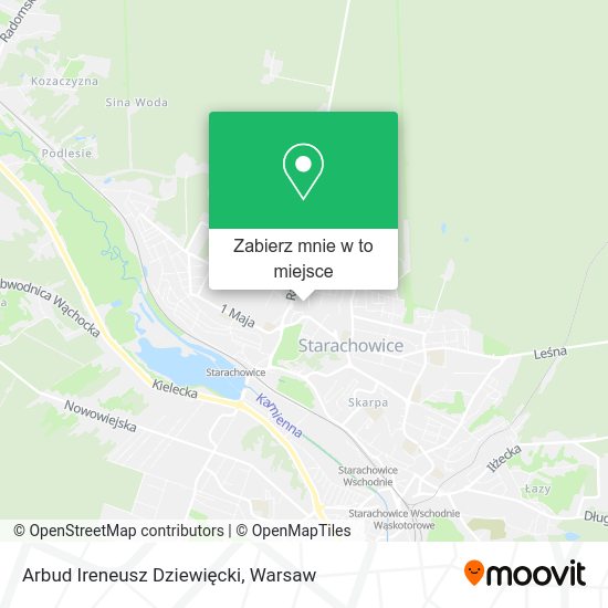 Mapa Arbud Ireneusz Dziewięcki