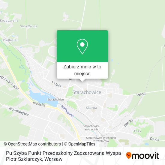 Mapa Pu Szyba Punkt Przedszkolny Zaczarowana Wyspa Piotr Szklarczyk