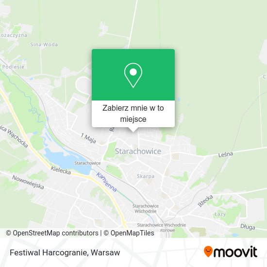 Mapa Festiwal Harcogranie