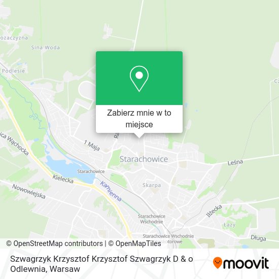 Mapa Szwagrzyk Krzysztof Krzysztof Szwagrzyk D & o Odlewnia