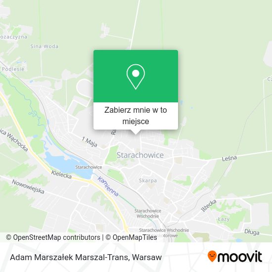 Mapa Adam Marszałek Marszal-Trans