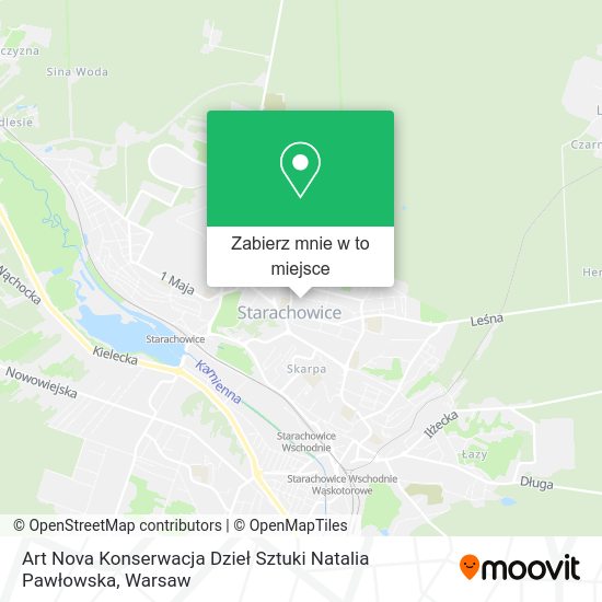 Mapa Art Nova Konserwacja Dzieł Sztuki Natalia Pawłowska