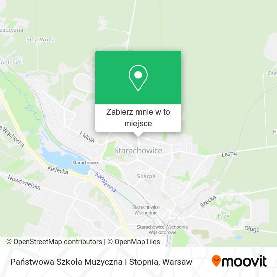 Mapa Państwowa Szkoła Muzyczna I Stopnia