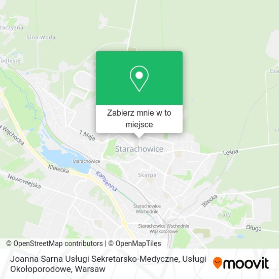 Mapa Joanna Sarna Usługi Sekretarsko-Medyczne, Usługi Okołoporodowe