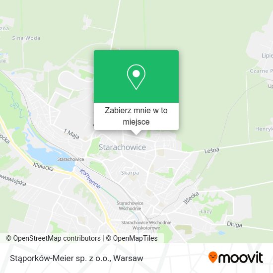 Mapa Stąporków-Meier sp. z o.o.