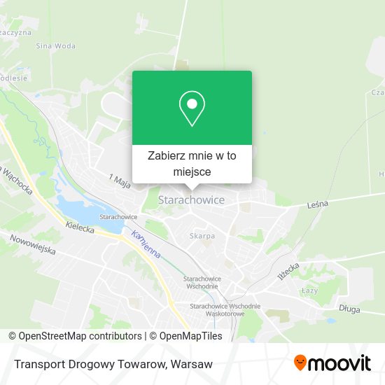 Mapa Transport Drogowy Towarow