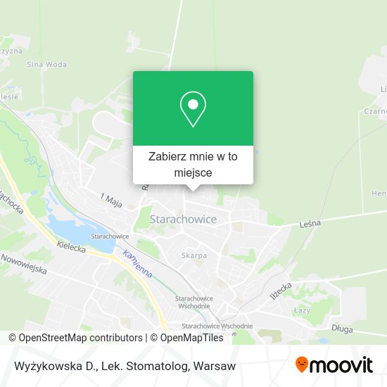 Mapa Wyżykowska D., Lek. Stomatolog