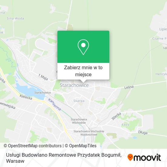 Mapa Usługi Budowlano Remontowe Przydatek Bogumił