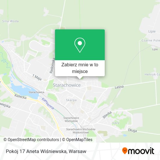 Mapa Pokój 17 Aneta Wiśniewska