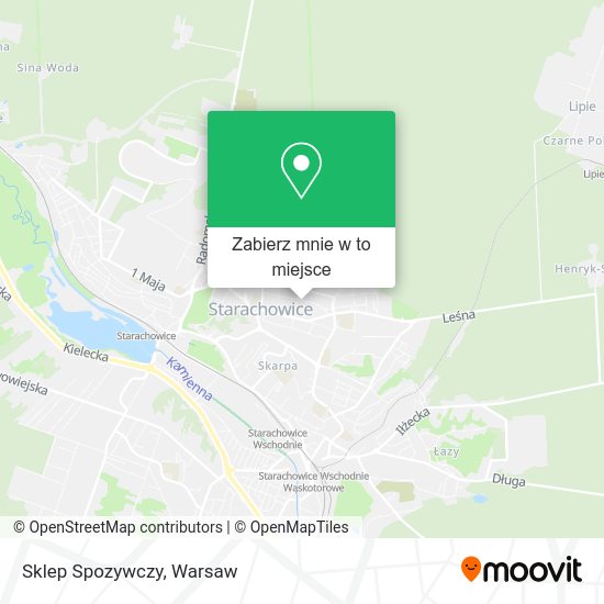 Mapa Sklep Spozywczy