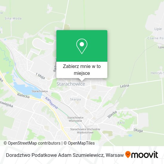 Mapa Doradztwo Podatkowe Adam Szumielewicz