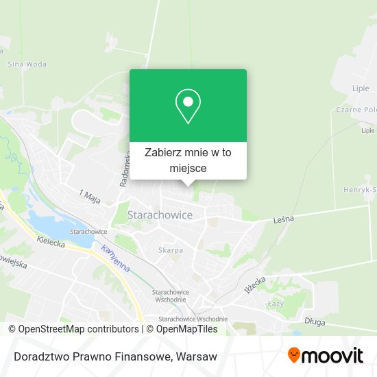 Mapa Doradztwo Prawno Finansowe