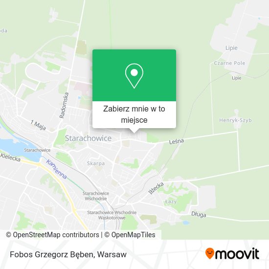 Mapa Fobos Grzegorz Bęben