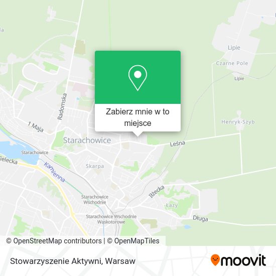 Mapa Stowarzyszenie Aktywni