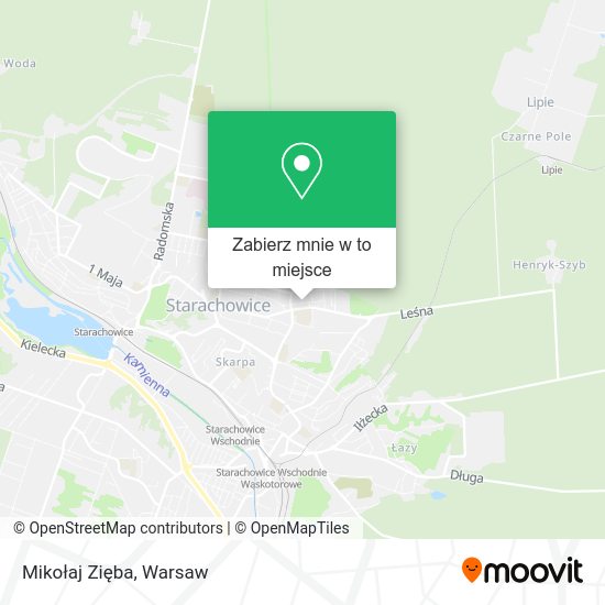 Mapa Mikołaj Zięba