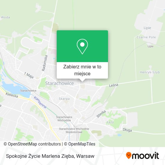 Mapa Spokojne Życie Marlena Zięba