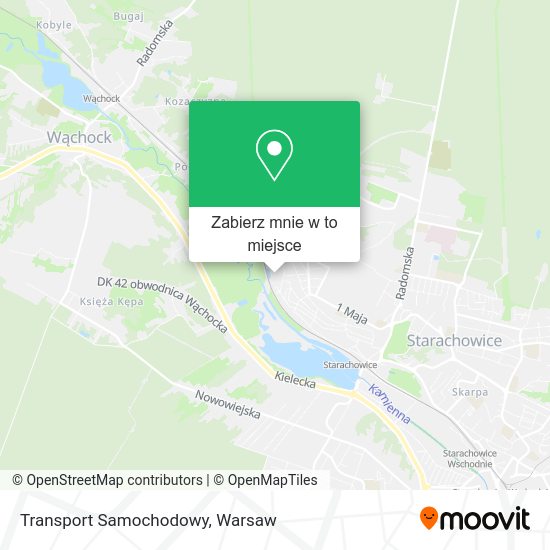 Mapa Transport Samochodowy