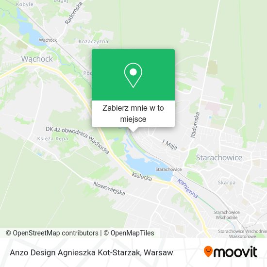 Mapa Anzo Design Agnieszka Kot-Starzak