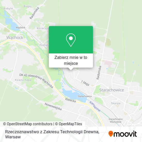 Mapa Rzeczoznawstwo z Zakresu Technologii Drewna