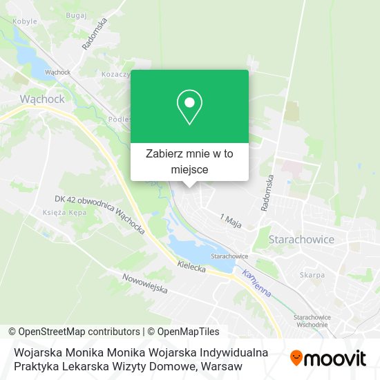 Mapa Wojarska Monika Monika Wojarska Indywidualna Praktyka Lekarska Wizyty Domowe