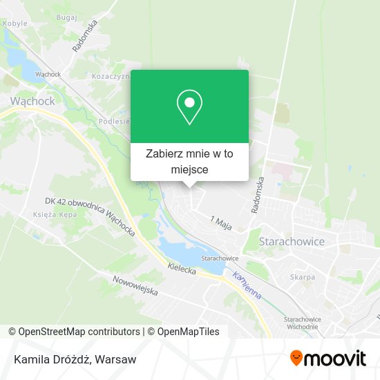 Mapa Kamila Dróżdż