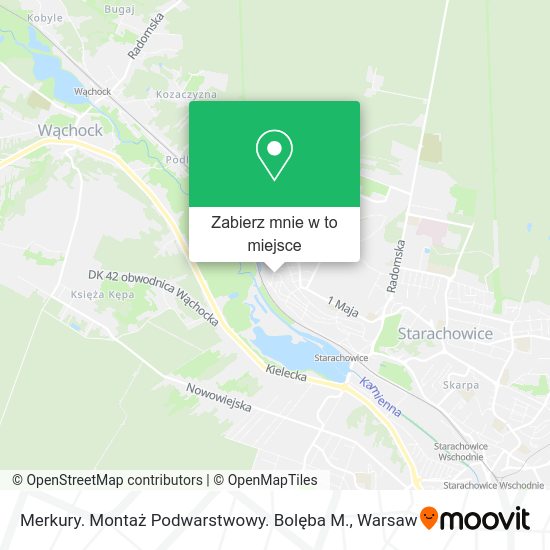 Mapa Merkury. Montaż Podwarstwowy. Bolęba M.