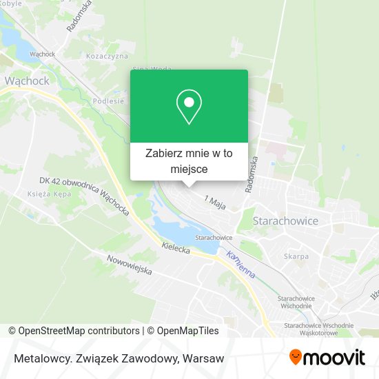 Mapa Metalowcy. Związek Zawodowy