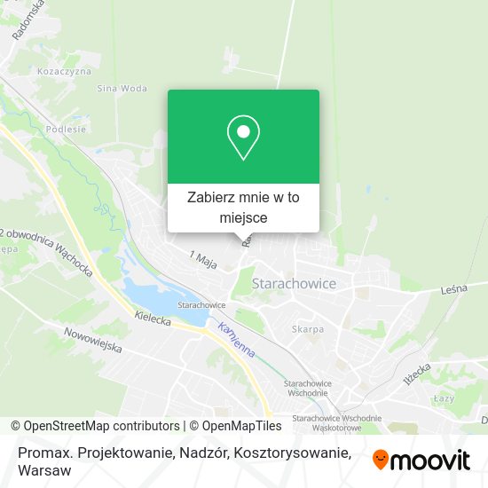 Mapa Promax. Projektowanie, Nadzór, Kosztorysowanie