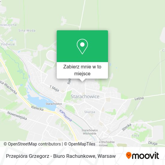 Mapa Przepióra Grzegorz - Biuro Rachunkowe