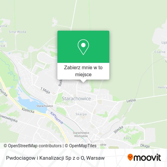 Mapa Pwdociagow i Kanalizacji Sp z o O