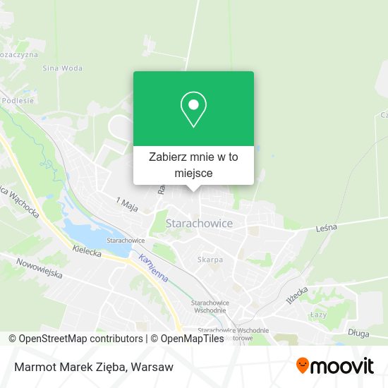 Mapa Marmot Marek Zięba