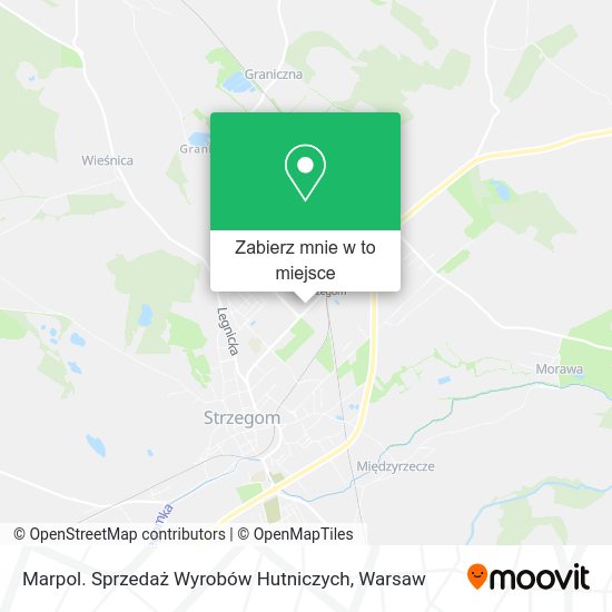 Mapa Marpol. Sprzedaż Wyrobów Hutniczych